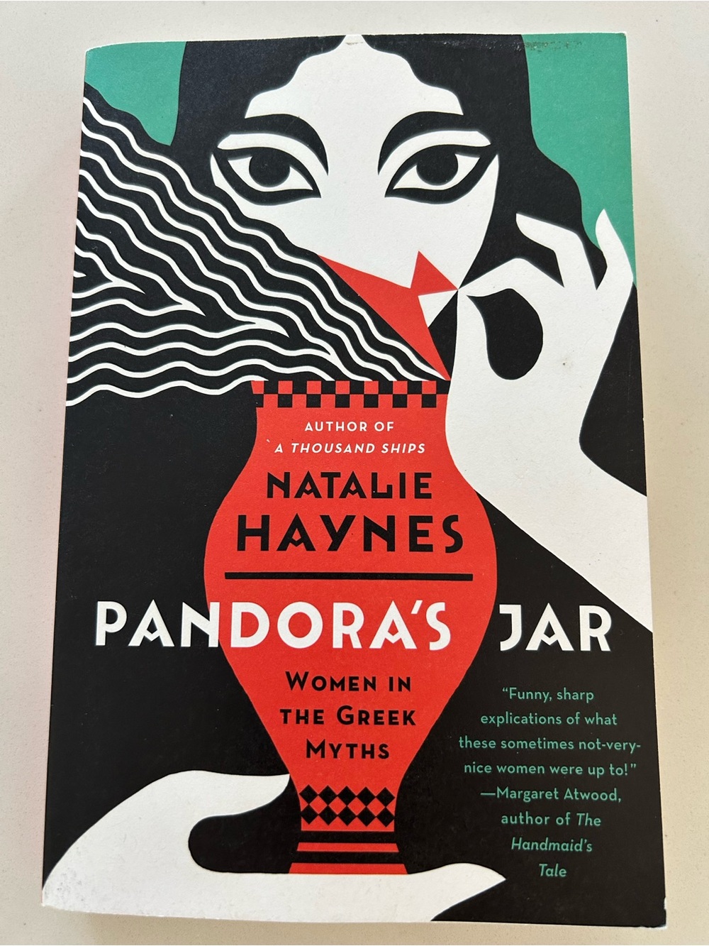 Pandora's Jar by Natalie Haynes -
Women in Greek Myths - paperback